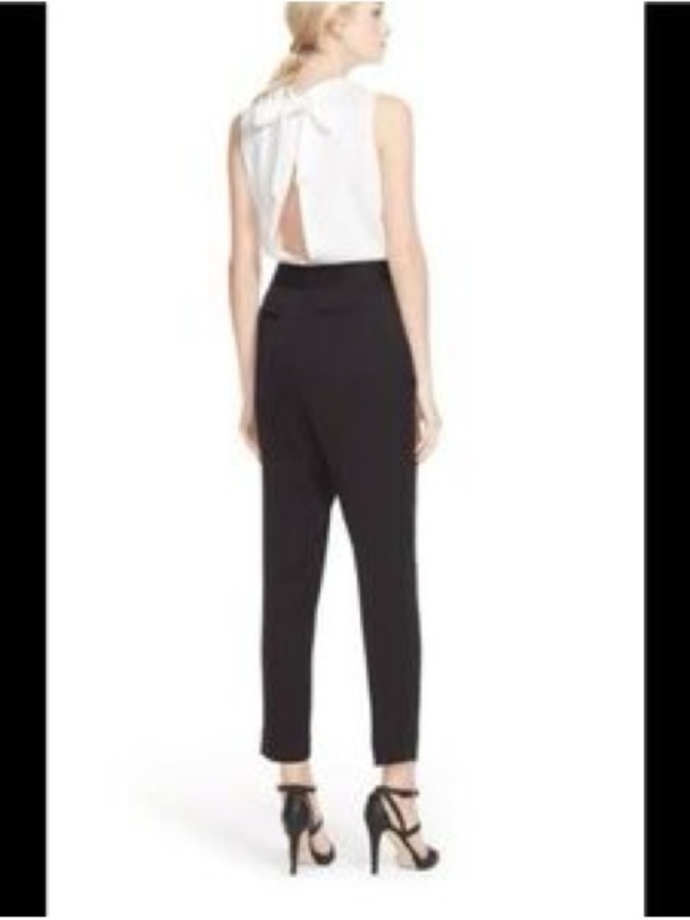 Kat Spade NWT jumpsuit tie back